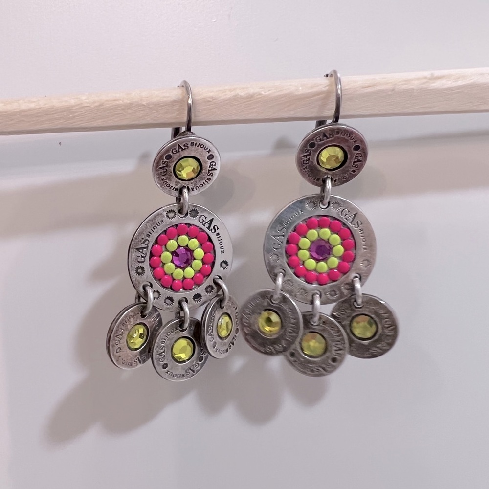 Gas Bijoux dangle earrings